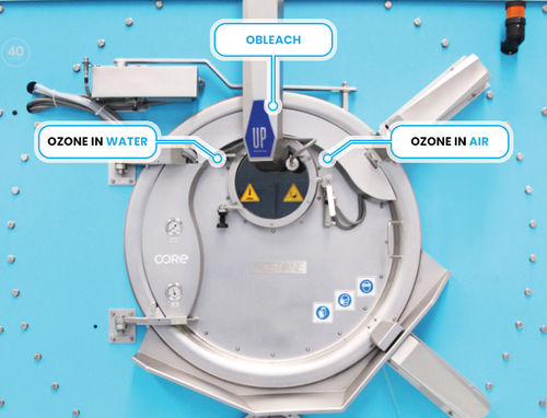 Dernières solutions de l'entreprise Amélioration de l'efficacité du blanchiment par l'ozone dans la transformation du denim et des vêtements