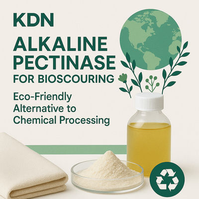 Un bon prix. Les usines textiles écoconscientes choisissent notre solution enzymatique d'élimination de la pectine en ligne